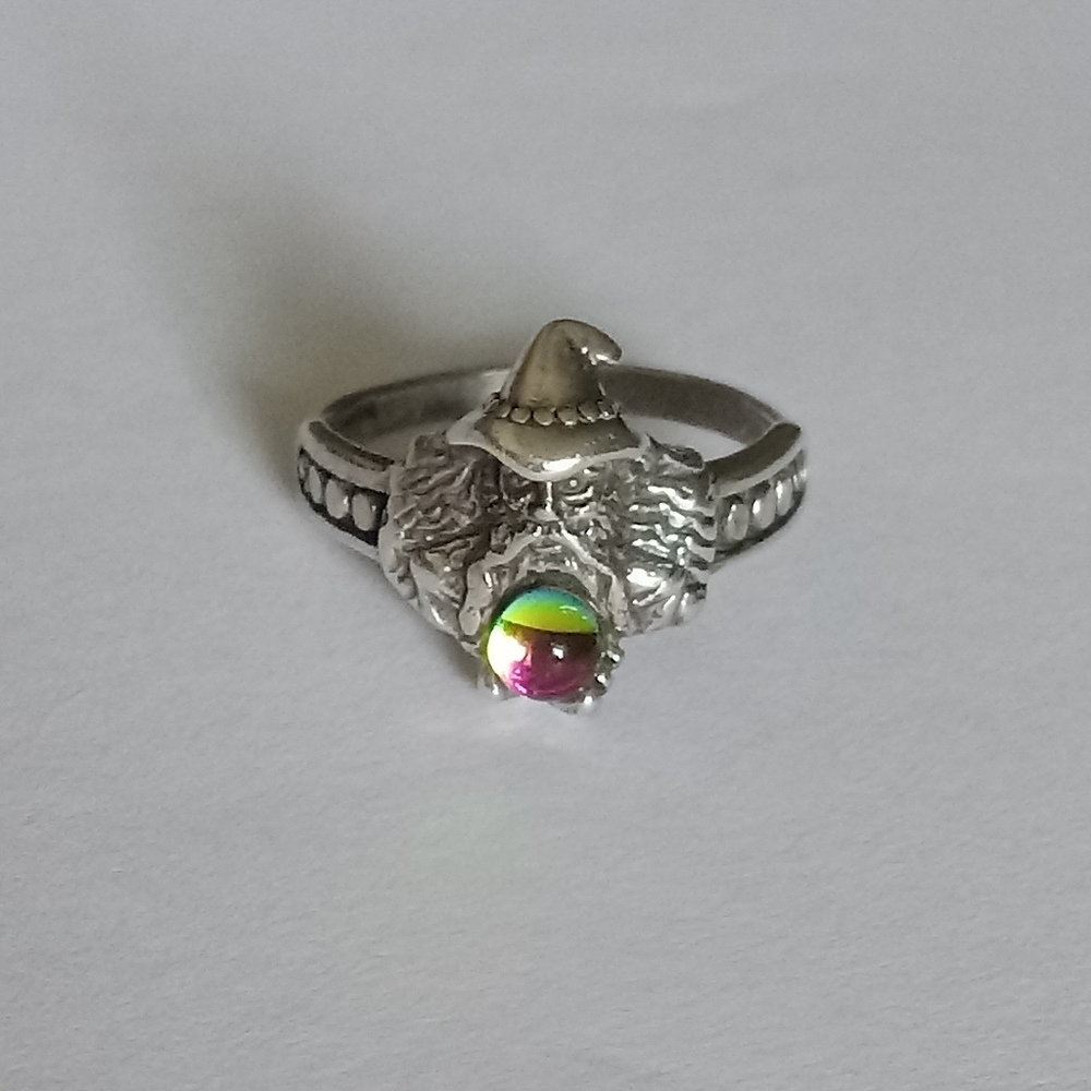 SOLD! Shube sterling silver wizard ring
